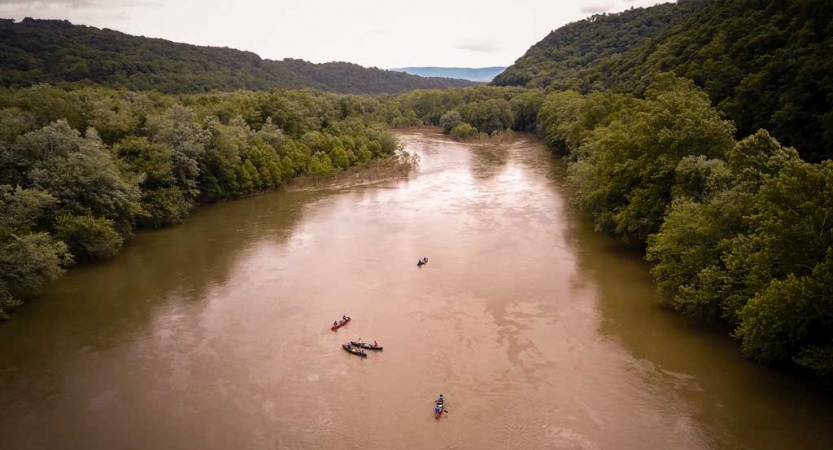 canoeing trip for teens near baltimore 